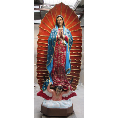 Guadalupe 92 Inch Statue, Guadalupe Ninty Two Inch, Guadalupe Virgin Statue, 92 Inch Guadalupe, Ninty Two Inch Guadalupe Statue