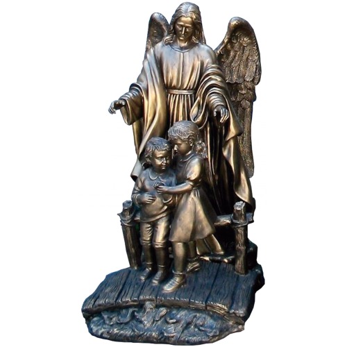 Guardian Angel on Bridge Statue,Guardian Angel Statue,Guardian Angel on Bridge