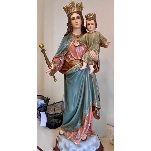 Help of Christians 43 Inch,Help of Christians Forty Three Inch,Help of Christians fancy Statue,43 Inch Help of Christians,Forty Three Inch Help of Christians fancy Statue