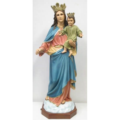 Help of Christians 43 Inch,Help of Christians Forty Three Inch Statue,Help of Christians Virgins Statue,43 Inch Help of Christians Statue,Forty Three Inch Help of Christians Statue