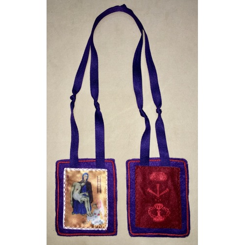 Scapular of Benediction and Protection The Purple Scapular