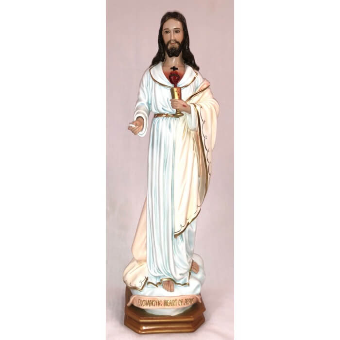 Jesus of Eucharist 24 Inch, Jesus of Eucharist Twenty Four Inch, Jesus of Eucharist Statue, 24 Inch Jesus of Eucharist, Twenty  Four Inch Jesus of Eucharist Statue