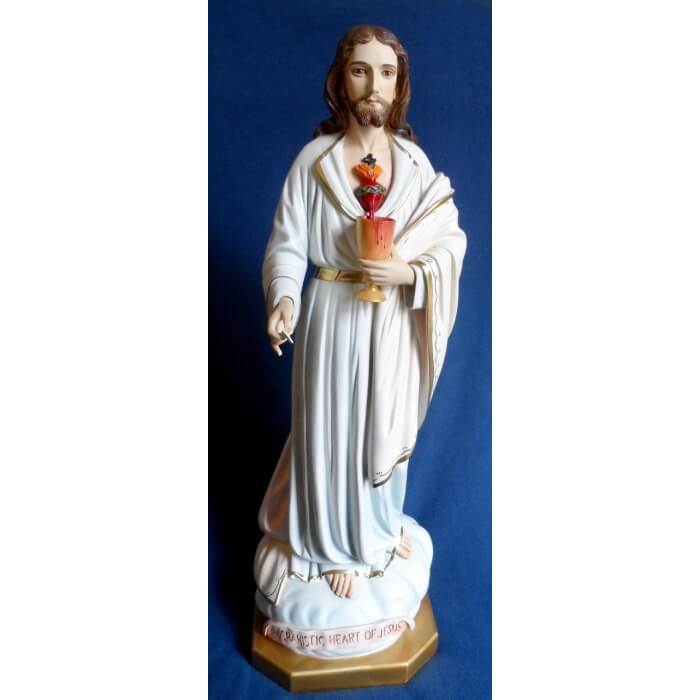 Jesus of Eucharist 32 Inch, Jesus of Eucharist Thirty Two Inch, Jesus of Eucharist Statue, 32 Inch Jesus of Eucharist, Thirty Two Inch Jesus of Eucharist Statue