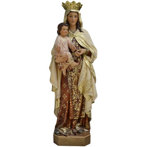 Mt. Carmel 74 Inch Statue,Mt. Carmel Seventy Four Inch Statue,Mt. Carmel Virgins Statue,74 Inch Mt. Carmel,Seventy Four Inch Mt. Carmel Statue