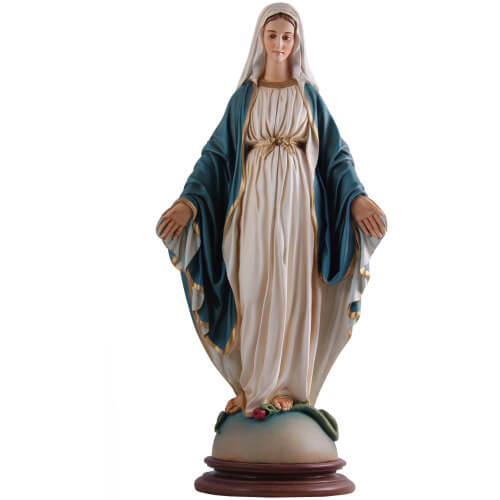 Lady of Grace 17 Inch, Lady of Grace Seventeen Inch, Lady of Grace Virgins Statue, 17 Inch Lady of Grace Statue, Seventeen Inch Lady of Grace Statue