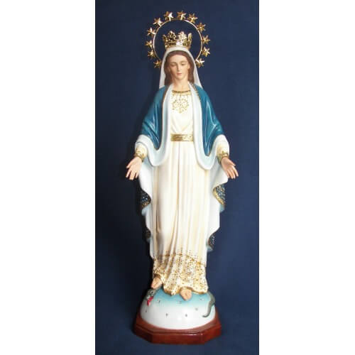 Lady of Grace 23 Inch,Lady of Grace Twenty Three Inch,Lady of Grace Fancy Statue,23 Inch Lady of Grace,Twenty Three Inch Lady of Grace Fancy Statue