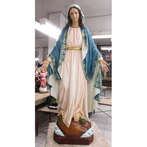 Lady of Grace 55 Inch,Lady of Grace Fifty Five Inch,Lady of Grace Virgins Statue,55 Inch Lady of Grace Statue,Fifty Five Inch Lady of Grace Statue