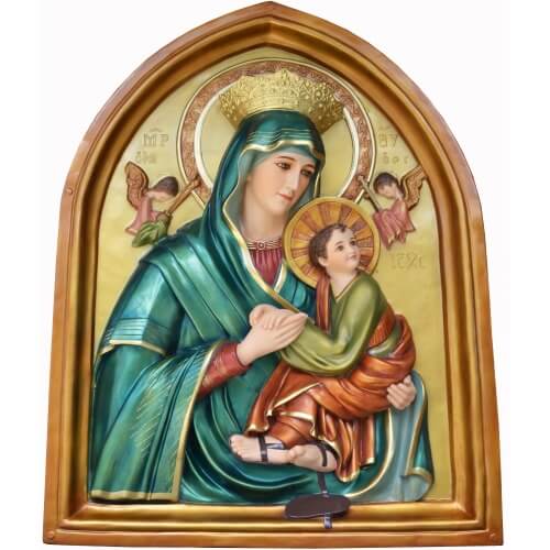 Perpetual Help plaque Statue, Perpetual Help Statue, Perpetual Help, Perpetual Statue, Perpetual plaque