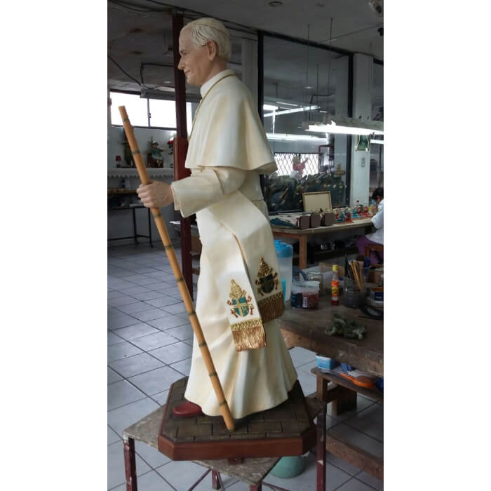 Pope John Paul II 48 Inch, Pope John Paul II Forty Eight Inch, Pope John Paul II Statue, 48 Inch Pope John Paul II, Forty Eight Inch Pope John Paul II Statue