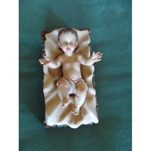 Baby Jesus in Crib,Baby Jesus in Crib Statue,Baby Jesus