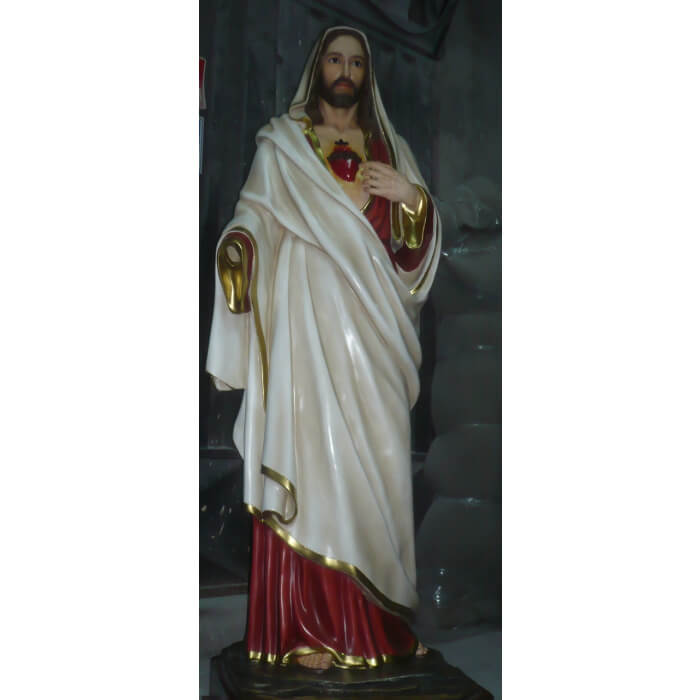 Sacred Heart 78 Inch, Sacred Heart Seventy Eight Inch, Sacred Heart Statue, 78 Inch Sacred Heart,  Seventy Eight Inch Sacred Heart Statue