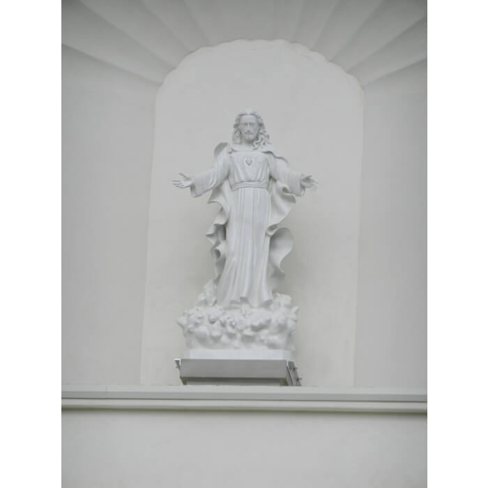 Sacred Heart 88 Inch, Sacred Heart Eighty Eight Inch Statue, Sacred Heart Christ Statue, 88 Inch Sacred Heart, Eighty Eight Inch Sacred Heart Statue