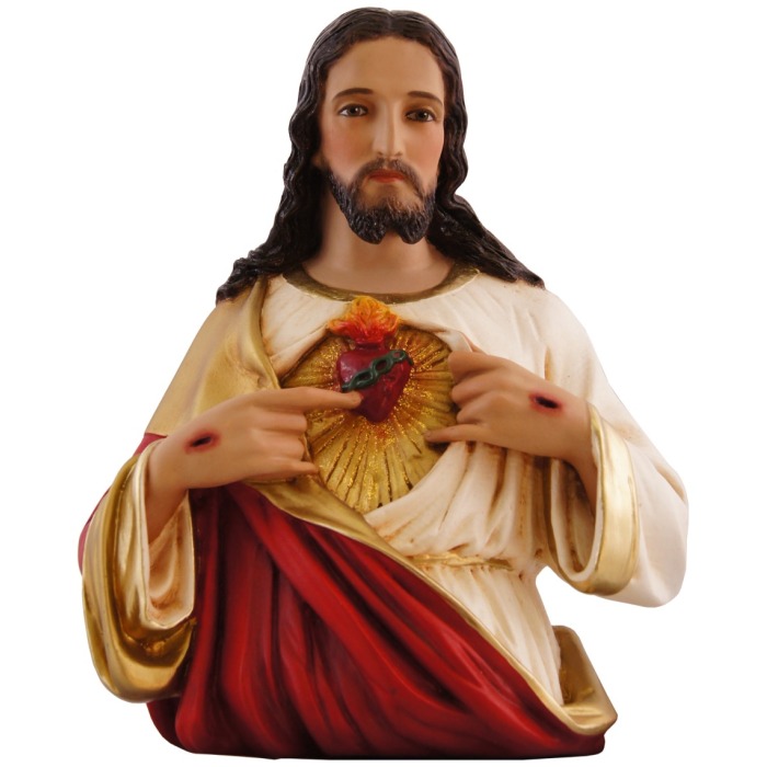 Sacred Heart 10 Inch plaque, Sacred Heart Ten Inch plaque, Sacred Heart plaque Statue, 10 Inch Sacred Heart, Ten Inch Sacred Heart plaque Statue