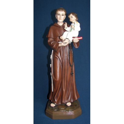 St. Anthony 17 Inch, St. Anthony Seventeen Inch, St. Anthony Statue, 17 Inch St. Anthony, Seventeen Inch St. Anthony Statue