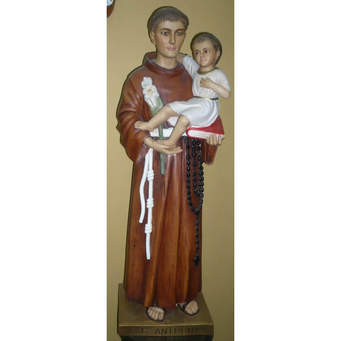 St. Anthony 33 Inch,St. Anthony Thirty Three Inch,St. Anthony Statue,33 Inch St. Anthony,Thirty Three Inch St. Anthony Statue