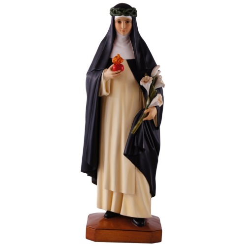 St. Catherine of Sienna 23 Inch, St. Catherine of Sienna Twenty Three Inch, St. Catherine of Sienna Saint Statue, 23 Inch St. Catherine of Sienna, Twenty Three St. Catherine of Sienna Statue