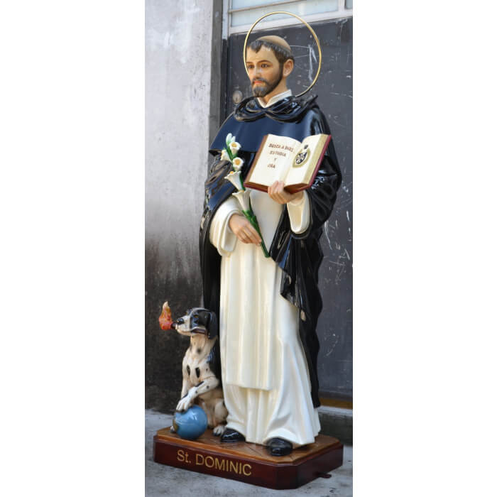 St. Dominick 50 Inch, St. Dominick Fifty Inch, St. Dominick Statue, 50 Inch St. Dominick, Fifty Inch St. Dominick Statue