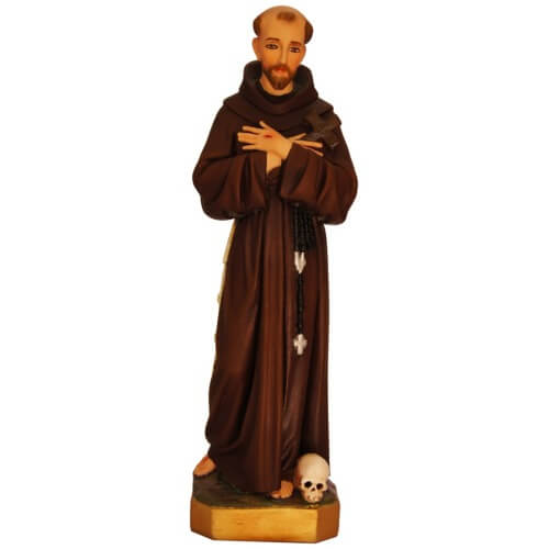 St. Francis 12 Inch, St. Francis Twelve Inch, St. Francis Statue, 12 Inch St. Francis, Twelve Inch St. Francis Statue
