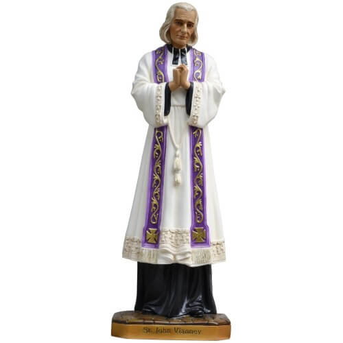 St. John Vianney Thirty Three Inch,St. John Vianney 33 Inch,St. John Vianney Statue,33 Inch St. John Vianney,Thirty Three Inch St. John Vianney Statue