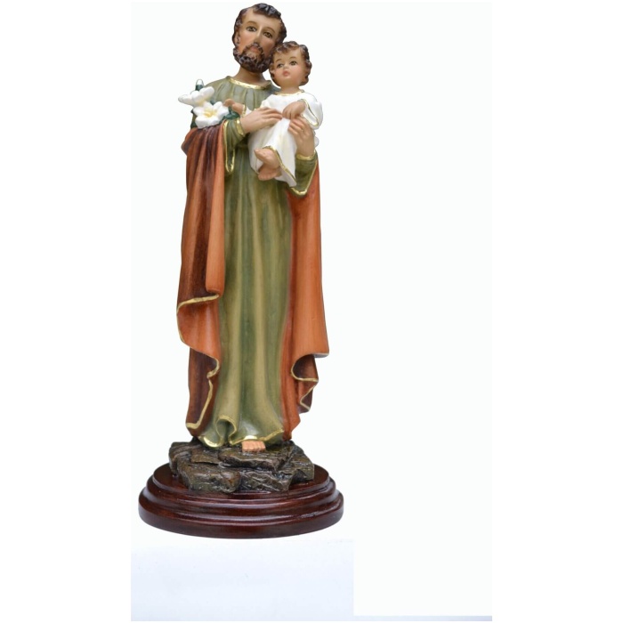 St.Joseph 10 Inch Statue, St.Joseph Ten Inch Statue, Saints St.Joseph Statue, 10 Inch St.Joseph Statue, Ten Inch St.Joseph Statue