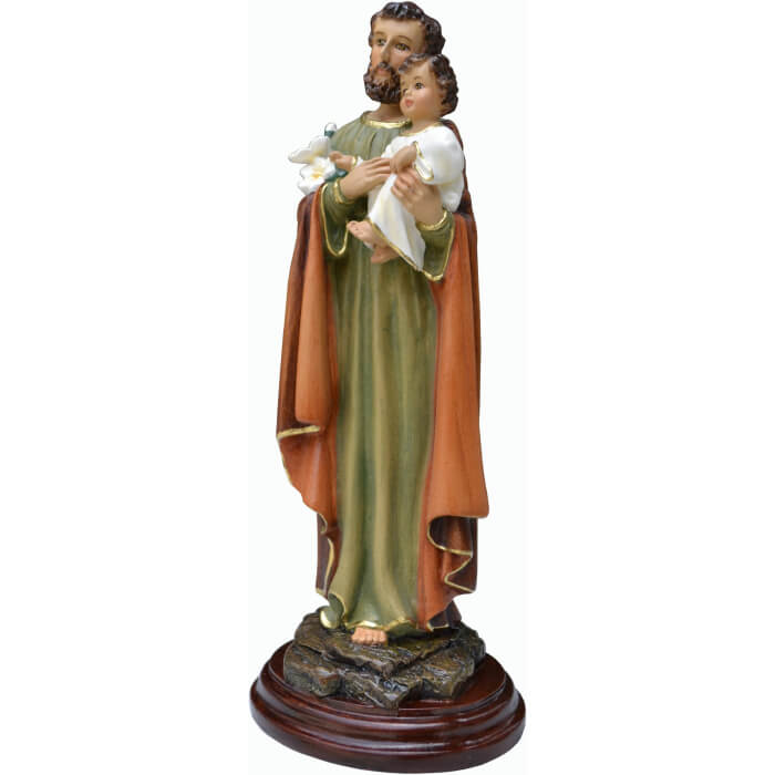 St.Joseph 10 Inch Statue, St.Joseph Ten Inch Statue, Saints St.Joseph Statue, 10 Inch St.Joseph Statue, Ten Inch St.Joseph Statue