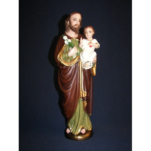 St. Joseph 14 Inch Statue,St. Joseph Fourteen Inch Statue,14 Inch St. Joseph Statue,St. Joseph Saint Statue,Fourteen Inch St. Joseph Statue