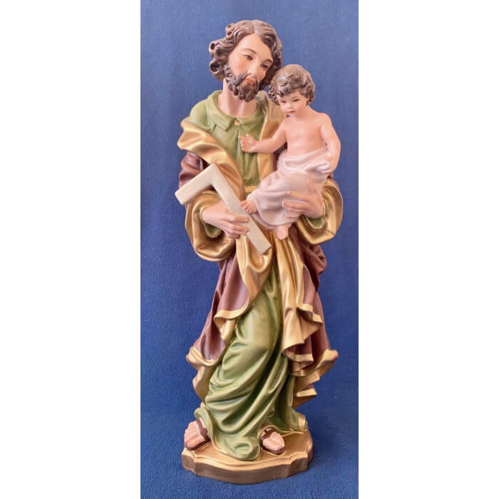 St. Joseph 24 Inch Laborer Statue, St. Joseph Twenty Four Inch Laborer Statue, 24 Inch St. Joseph Statue, St. Joseph Laborer Saint, Twenty Four Inch St. Joseph Statue 
