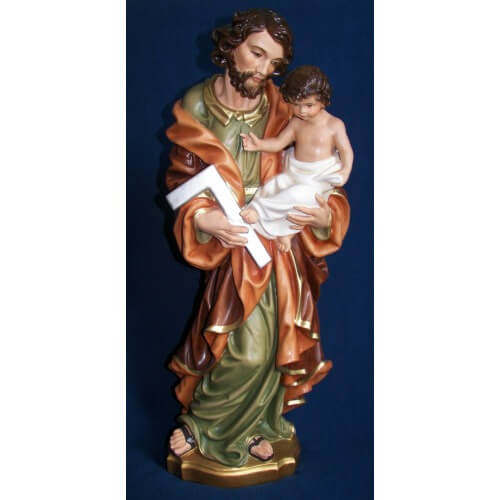 St. Joseph 24 Inch Laborer Statue, St. Joseph Twenty Four Inch Laborer Statue, 24 Inch St. Joseph Statue, St. Joseph Laborer Saint, Twenty Four Inch St. Joseph Statue 