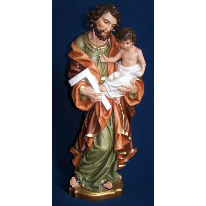 St. Joseph 24 Inch Laborer Statue, St. Joseph Twenty Four Inch Laborer Statue, 24 Inch St. Joseph Statue, St. Joseph Laborer Saint, Twenty Four Inch St. Joseph Statue 