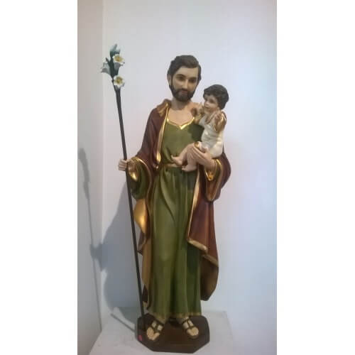 St. Joseph 33 Inch with Baby Jesus, St. Joseph Thirty Three with Baby Jesus, St. Joseph with Baby Jesus, 33 Inch St. Joseph with Baby Jesus, Thirty Three Inch St. Joseph with Baby Jesus