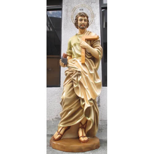 St. Joseph 76 Inch With Laborer Statue,St. Joseph Seventy Six Inch Statue,76 Inch St. Joseph Statue With Laborer,St. Joseph Saint Statue With Laborer,Seventy Six Inch St. Joseph Statue