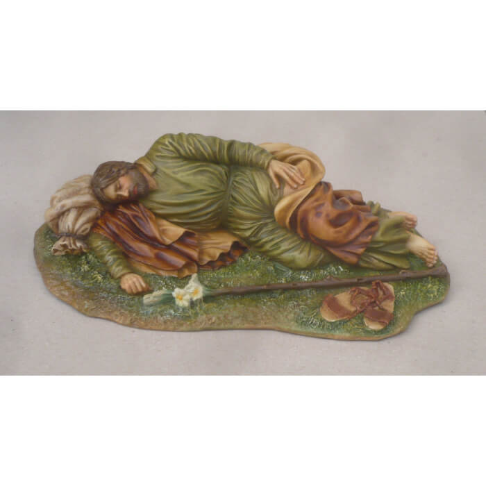 St. Joseph sleeping 13 Inch with base, St. Joseph sleeping Thirteen Inch with base, St. Joseph sleeping  with base, 13 Inch St. Joseph sleeping with base, Thirteen Inch with base St. Joseph sleeping  with base