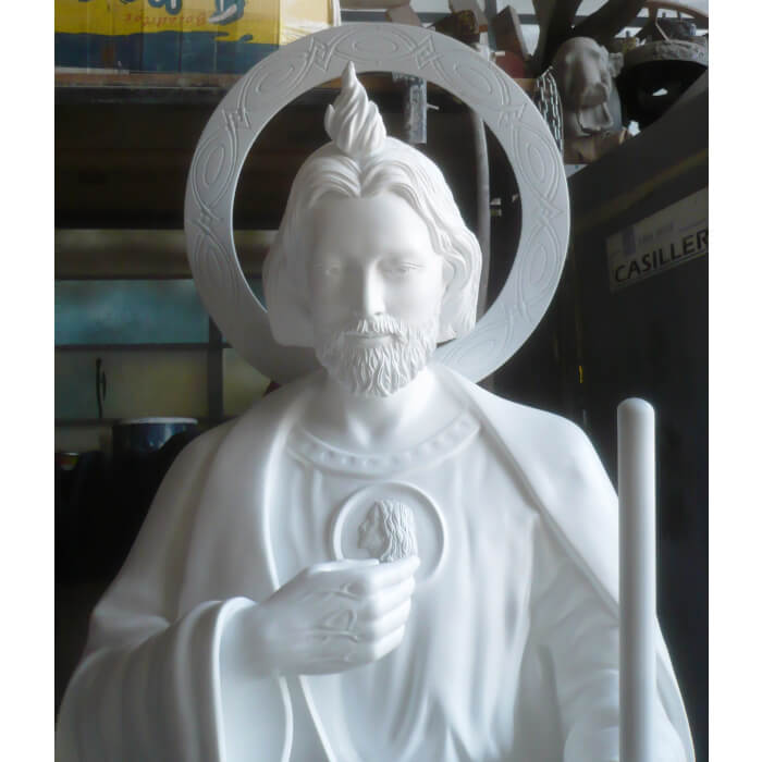 St. Jude 63 Inch,St. Jude Sixty Three Inch Statue,St. Jude Saint Statue,63 Inch St. Jude Statue,Sixty Three Inch St. Jude Statue