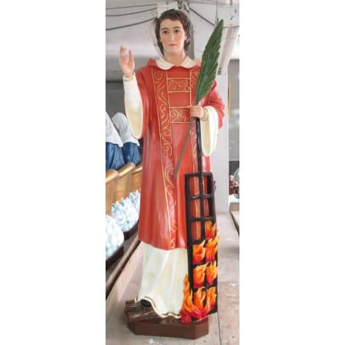 St. Lawrence 48 Inch, St. Lawrence Forty Eight Inch, St. Lawrence Statue, 48 Inch St. Lawrence, Forty Eight Inch St. Lawrence Statue