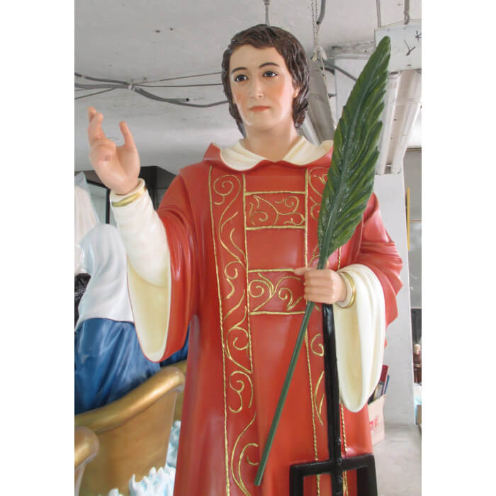 St. Lawrence 48 Inch, St. Lawrence Forty Eight Inch, St. Lawrence Statue, 48 Inch St. Lawrence, Forty Eight Inch St. Lawrence Statue