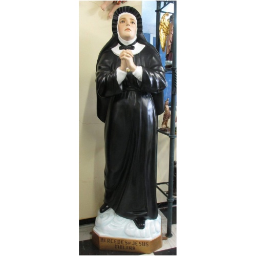 St. Mercedes de Jesus Molina 71 Inch, St. Mercedes de Jesus Molina Seventy One Inch, St. Mercedes de Jesus Molina Statue, 71 Inch St. Mercedes de Jesus Molina, Seventy One Inch St. Mercedes de Jesus Molina Statue