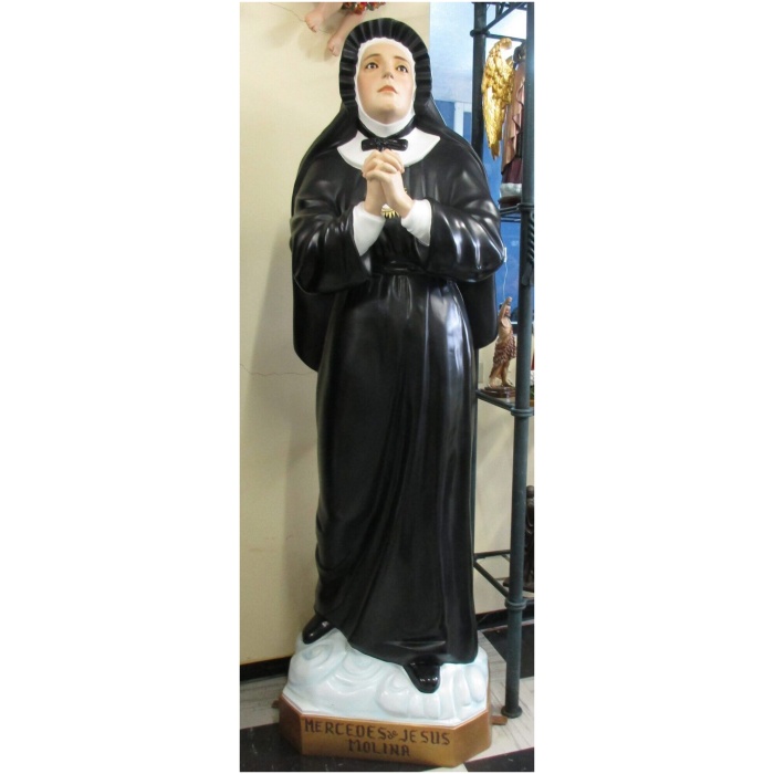 St. Mercedes de Jesus Molina 71 Inch, St. Mercedes de Jesus Molina Seventy One Inch, St. Mercedes de Jesus Molina Statue, 71 Inch St. Mercedes de Jesus Molina, Seventy One Inch St. Mercedes de Jesus Molina Statue