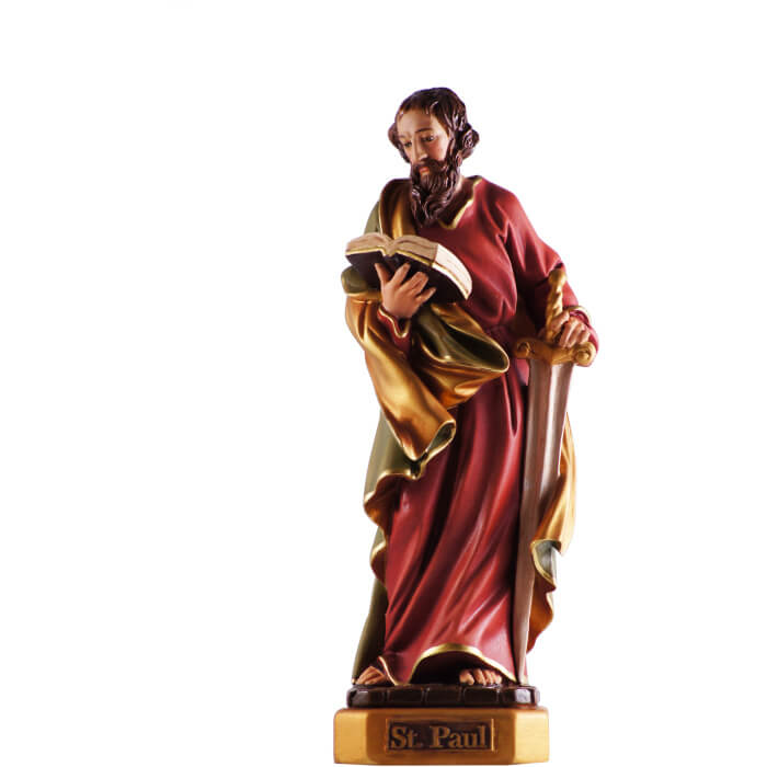 St. Paul 12 Inch Statue, St. Paul Twelve Inch Statue, Saints Statue, Saints 12 Inch Statue, Saints Twelve Inch Statue,