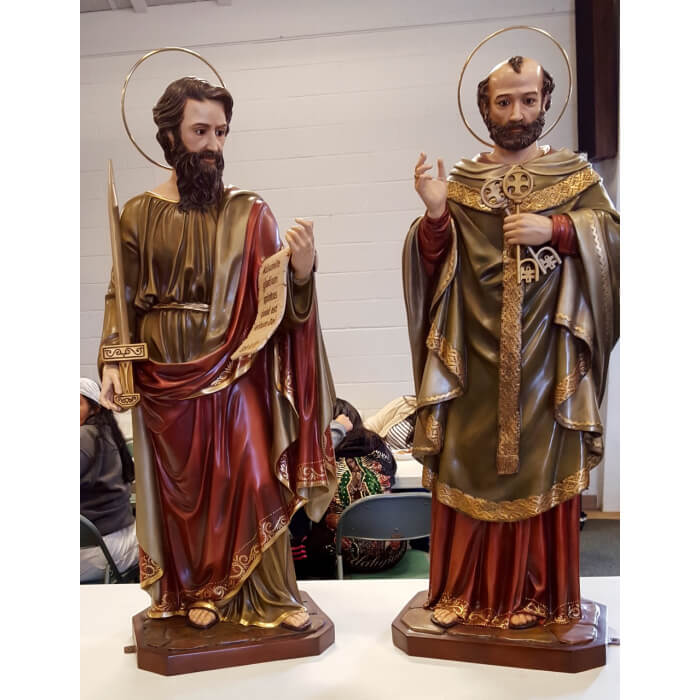 St. Peter 45 Inch, St. Peter Forty Five Inch, St. Peter Statue, 45 Inch St. Peter, Forty Five Inch St. Peter Statue