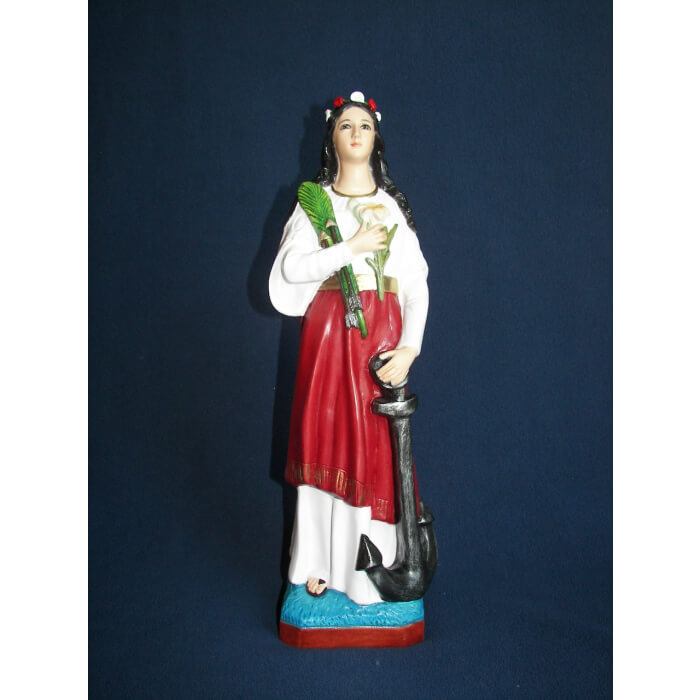 St. Philomena 16 Inch, St. Philomena Sixteen Inch, St. Philomena Statue, 16 Inch St. Philomena, Sixteen Inch St. Philomena Statue