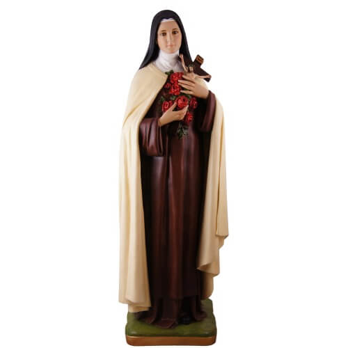 St. Therese 33 Inch, St. Therese Thirty Three Inch Saint, St. Therese Saint Statue, 33 Inch St. Therese Statue, Thirty Three Inch St. Therese Statue