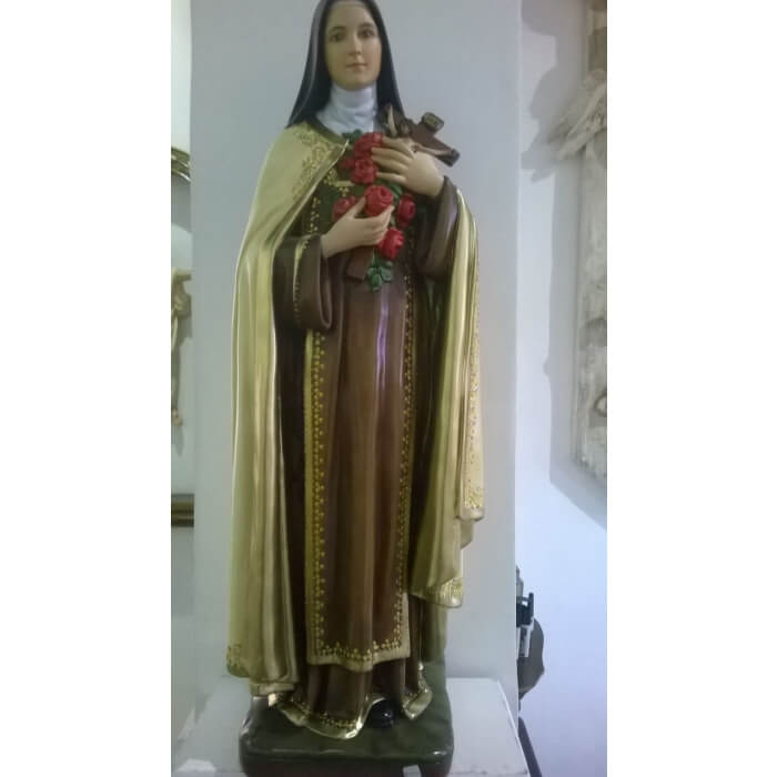 St. Therese 33 Inch, St. Therese Thirty Three Inch Saint, St. Therese Saint Statue, 33 Inch St. Therese Statue, Thirty Three Inch St. Therese Statue