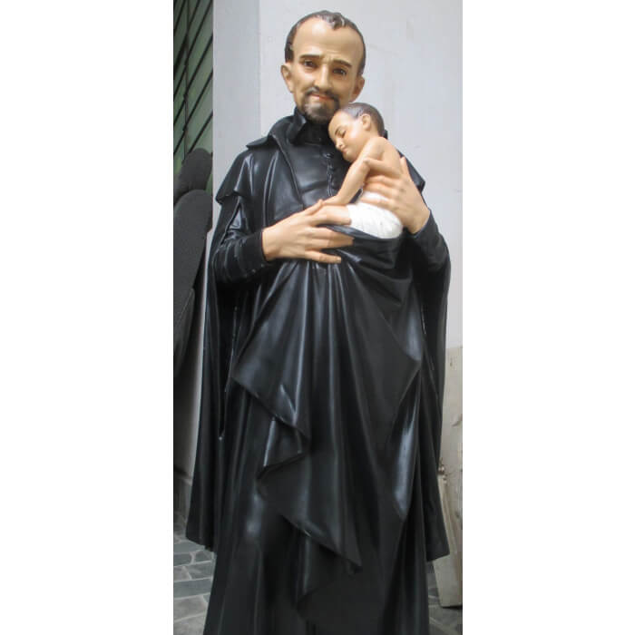St. Vincent de Paul 32 Inch, St. Vincent de Paul Thirty Two Inch, St. Vincent de Paul Statue, 32 Inch St. Vincent de Paul, Thirty Two Inch St. Vincent de Paul Statue