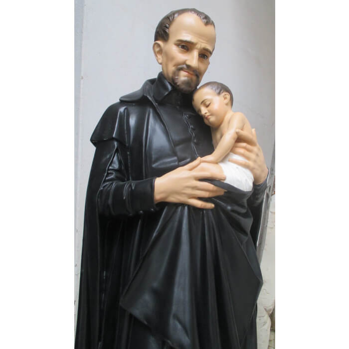 St. Vincent de Paul 32 Inch, St. Vincent de Paul Thirty Two Inch, St. Vincent de Paul Statue, 32 Inch St. Vincent de Paul, Thirty Two Inch St. Vincent de Paul Statue