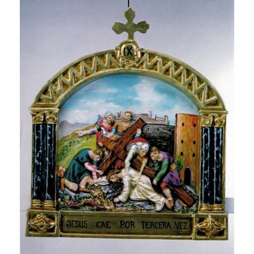Stations of the Cross 13 Inch, Stations of the Cross Thirteen Inch, Stations of the Cross Statue, 13 Inch Stations of the Cross, Thirteen Inch Stations of the Cross Statue