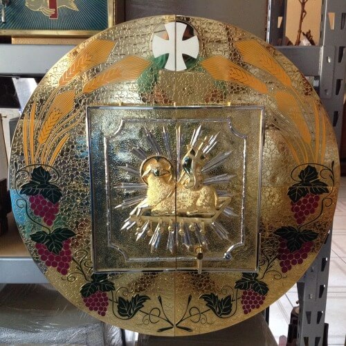 Tabernacle , Metalware Tabernacle