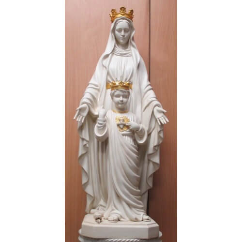 Virgin of the Sacred Heart 34 Inch, Virgin of the Sacred Heart Thirty Four Inch, Virgin of the Sacred Heart Statue, 34 Inch Virgin of the Sacred Heart, Thirty Four Inch Virgin of the Sacred Heart Statue