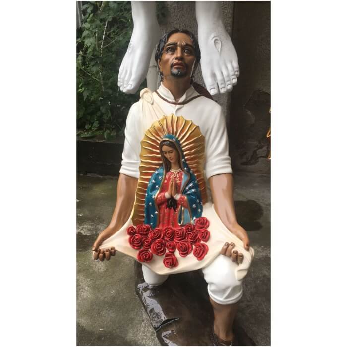 juan diego 41" kneeling